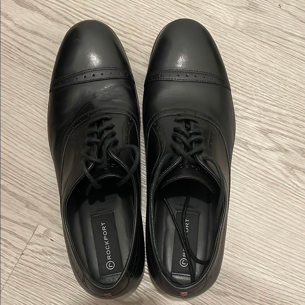 Rockport Men's Black Oxford Shoes